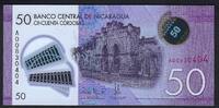 Nicaragua 50 Cordobas Banco Central de Nicaragua -