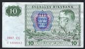 Suède / Schweden 10 Kroner Sveriges Riksbank -