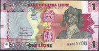 Sierra Leone 1 Leone Bank of Sierra Leone -