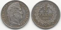 France / Frankreich 1/4 Franc Louis Philippe Ier -