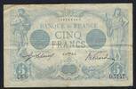 France / Frankreich 5 Francs Bleu O.5147 -