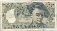 France / Frankreich 50 Francs 1979 Quentin de la Tour D.17 B/TB 100.41 元 含税 ＋  83.67 元 运费