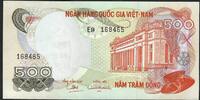 Vietnam sud / South Vietnam 500 Dông Viêt-Nam sud -
