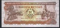 Mozambique / Moçambique 50 Meticais Republica Popular De Moçambique -