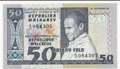 Madagascar / Malagasy 50 Francs / 50 Ariary République Malgache A.29 -