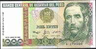 Pérou / Peru 1000 Intis 28/06/1988 Banco Central De Reserva Del Peru P.N... 8.37 元 含税 ＋  83.67 元 运费