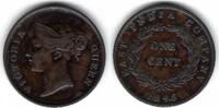 Straits Settlements Cent Queen Victoria -