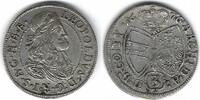 Romische Deutsche Reich &quot;Hall&quot; 3 Kreuzer 1676 Léopold I SS 317.95 元 含税 ＋  83.67 元 运费