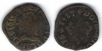 France / Frankreich / Troyes Double Tournois Henri III (1574 - 1589) -