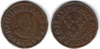 France / Frankreich / Paris Double Tournois 1599 A Henri IV (1589 - 1610) S 376.86 元 含税 ＋  83.75 元 运费