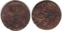 France / Frankreich / Montpellier 6 Deniers dits Dardenne Louis XIV (1643 - 1715) -