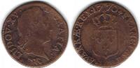 France / Frankreich / Besançon 1/2 Sol à la vieille tête Louis XV (1715 - 1774) -