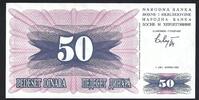 Bosnie Herzegovine 50 Dinara Narodna Banka Bosne I Hercegovine -