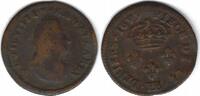 France / Frankreich / Strasbourg 2 Deniers Louis XIV (1643 - 1715) -