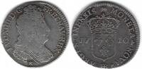 France / Elsass / Strasbourg / Straßburg 11 Sols de Strasbourg Louis XIV -