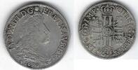 France / Frankreich / Lyon 1/2 écu au 8 "L" Louis XIV ( 1643 - 1715) -
