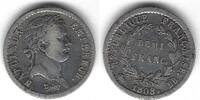 France / Frankreich / Strasbourg / Straßburg 1/2 Franc Napoléon Ier -