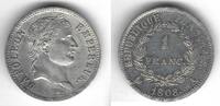 France / Frankreich / Paris 1 Franc Napoléon Ier -