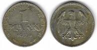Allemagne / Deutschland / Germany 1 Mark 1924 G Weimar SS 150.61 元 含税 ＋  83.67 元 运费