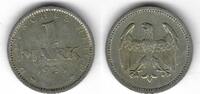 Allemagne / Deutschland / Germany 1 Mark 1925 A Weimar F.SS 167.34 元 含税 ＋  83.67 元 运费