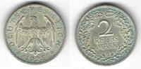 Allemagne / Deutschland / Germany 2 Reichsmark 1925 G Weimar SS 418.36 元 含税 ＋  83.67 元 运费