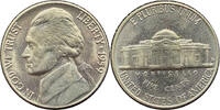 1979 United States Jefferson Nickel 5 Cent Coin, Philadelphia Mint -