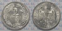 Weimar 2 RM Currency Coin -