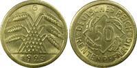 Weimarer Republik 50 Rtpfg Rentenpfennig -