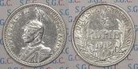 Deutsch-Ostafrika ¼ Rupie Emperor Wilhelm II -