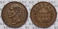 Sarawak ½ Cent Sir Charles Johnson Brook, Rajah -