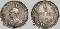 Deutsch-Ostafrika ¼ Rupie Emperor Wilhelm II -