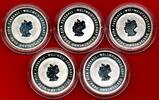 Bundesrepublik 5x €10 Fussball - 1. Ausgabe Football World Cup 2006 - 1st series -