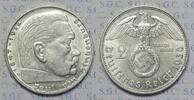 Drittes Reich 2 RM Hindenburg -
