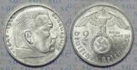 Drittes Reich 2 RM Hindenburg -