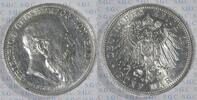 Kaiserreich Baden 5 Mark Grand Duke Frederick (Death) -