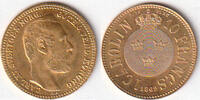 Schweden, 1 Carolin König Karl XV.,1859-1872, -