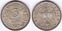 Deutschland, 3 Reichsmark, Weimarer Republik,1919-1933, -