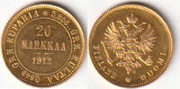 Finnland, 20 Markkaa, Zar Nikolaus II.,1894-1917, -