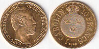 Schweden, 1 Carolin König Karl XV.,1859-1872, -