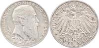 Baden 2 Mark Friedrich I. 1856-1907. -