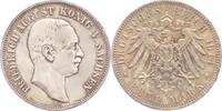Sachsen 5 Mark Friedrich August III. 1904-1918. -