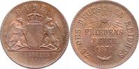 Baden-Durlach Gedenkkreuzer Friedrich I. 1852-1907. -