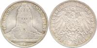 Sachsen 3 Mark Friedrich August III. 1904-1918. -