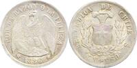 Chile Peso 1886 Republik seit 1818. vorzüglich+ 2,175.47 元 含税 ＋  83.67 元 运费