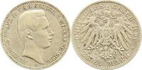 Mecklenburg-Schwerin 2 Mark Friedrich Franz IV. 1897-1918. -