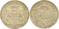 Hamburg 2 Mark 1907 J sehr schön 502.03 元 含税 ＋  83.67 元 运费