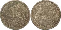 Hohenlohe-Neuenstein-Öhringen Breiter 1/2 Taler Johann Friedrich 1676-1702. -