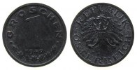 Österreich 1 Groschen Zink 2. Republik, minimal fleckig -