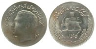 Iran 1 Rial 1972 KN Mohammed Riza Pahlewi (1941-1979), SH1351, FAO unz 29.29 元 含税 ＋  230.10 元 运费