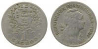 Portugal 1 Escudos KN Republik -